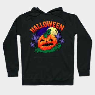 halloween pumpkin illustration perfect t shirt product Hoodie